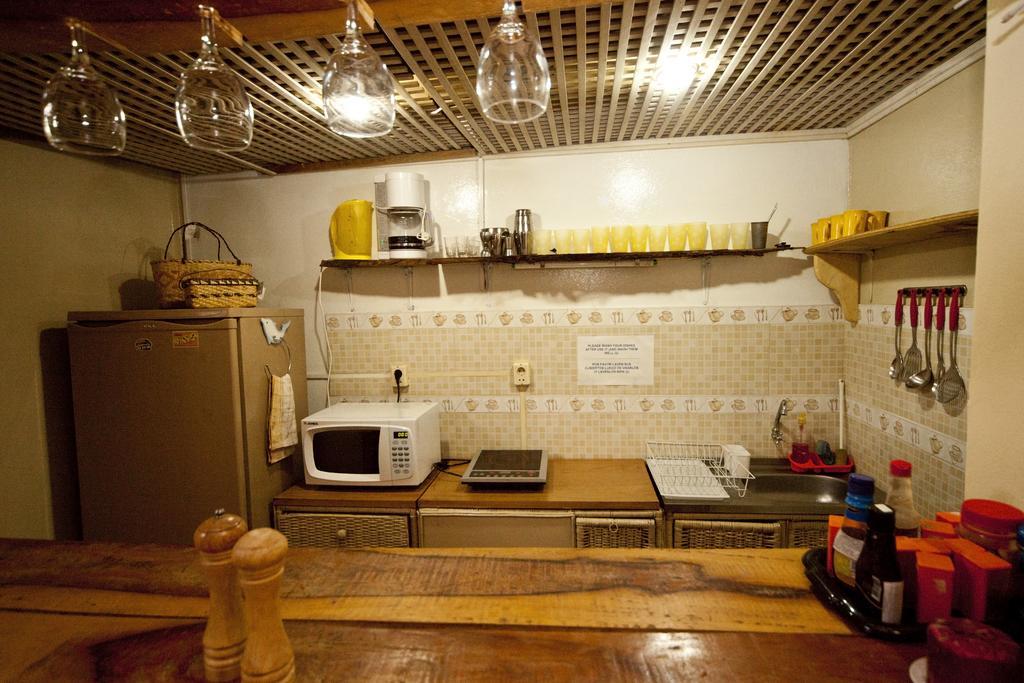 Black Cat Hostel อะซุนซิออง ภายนอก รูปภาพ