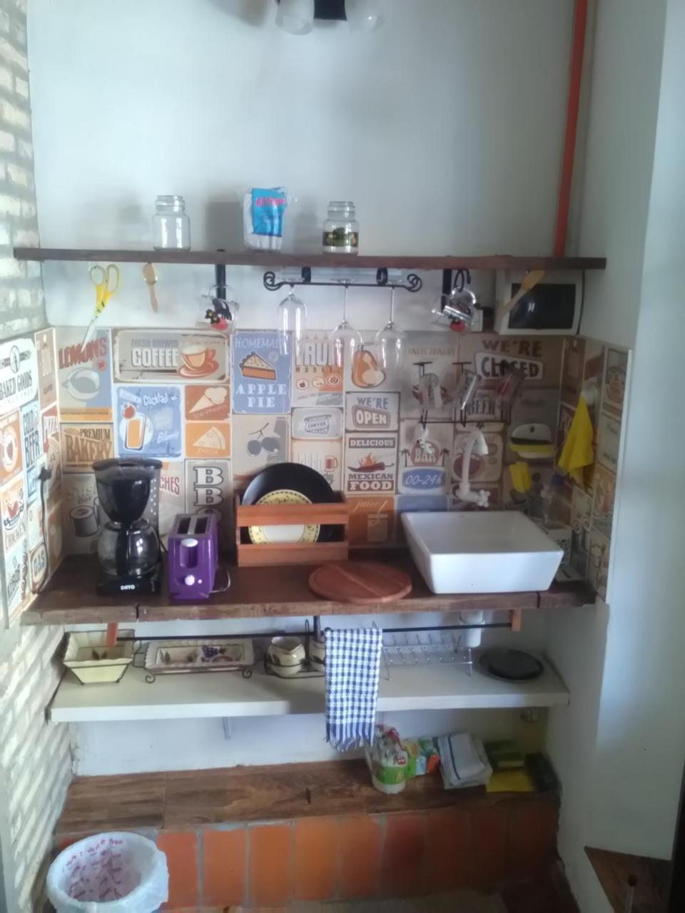 Black Cat Hostel อะซุนซิออง ภายนอก รูปภาพ
